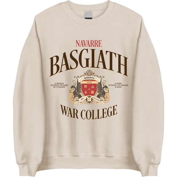 Basgiath War College Sweatshirt - Navarre Fourth Wing Fan Pullover