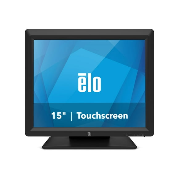 Elo Desktop Touchmonitors 1517L AccuTouch - Moniteur LED - 15" - Écran Tactile - 1024 x 768 75 Hz - 300 Cd/M - 800:1 - 23 ms - VGA - Noir