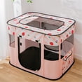thumbnail image 1 of HLONK Folding Dog Crate  Indoor & Outdoor Pet Home  Multiple Sizes and Colors Available, 1 of 10