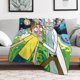 thumbnail image 5 of Manta de Rick & Morty, de varios tamaños, súper suave, de tela con superficie vertical, acogedora y cálida, adecuada para cama, sofá, camping, viajes, para todas las estaciones, ligera y compacta, 30, 5 of 8