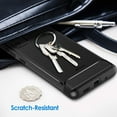 thumbnail image 7 of JETech Slim Fit Case Compatible with Samsung Galaxy S20 FE 5G 6.5-Inch, Thin Phone Cover with Shock-Absorption and Carbon Fiber Design (Black), 7 of 7