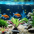thumbnail image 6 of 10PC Fish Tank Accessories Aquarium Decorations Small Tank Decor Artificial Plants, Aquarium Decoration Accessories, Artificial Fish Tank Decor for Aquarium, 6 of 6