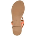 thumbnail image 6 of Journee Womens Tangie Multi Strap Flat Sandals, 6 of 9