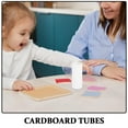 thumbnail image 3 of WEUVEB 20Pack Cardboard Paper Tube 4x4x10in for Art Class DIY Projects and Crafts, 3 of 8