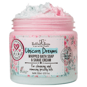Bella and Bear - Unicorn Dreams 3 in 1 - Whipped Bath Soap & Shave Cream - Body - Vegan - 6.7oz