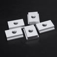 thumbnail image 4 of 10Pcs M8 T-Track Slider Sliding Nut Aluminum Alloy T Slot Nut For Woodworking Tool Jigs Screw Slot Fastener, 4 of 8