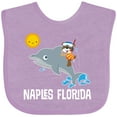 thumbnail image 3 of Inktastic Naples Florida Vacation Boys or Girls Baby Bib, 3 of 4