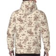 thumbnail image 7 of Honeii Cowboy Sitting On Cow Back Pattern Mens Hoodies Men's Loose Sleeve Sweatshirt,Pullover Hooded Sweatshirt for Men,Essentials Hoodie-X-Large, 7 of 7