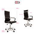 thumbnail image 2 of Silla De Oficina Ejecutiva Respaldo Alto Reclinable, 2 of 5