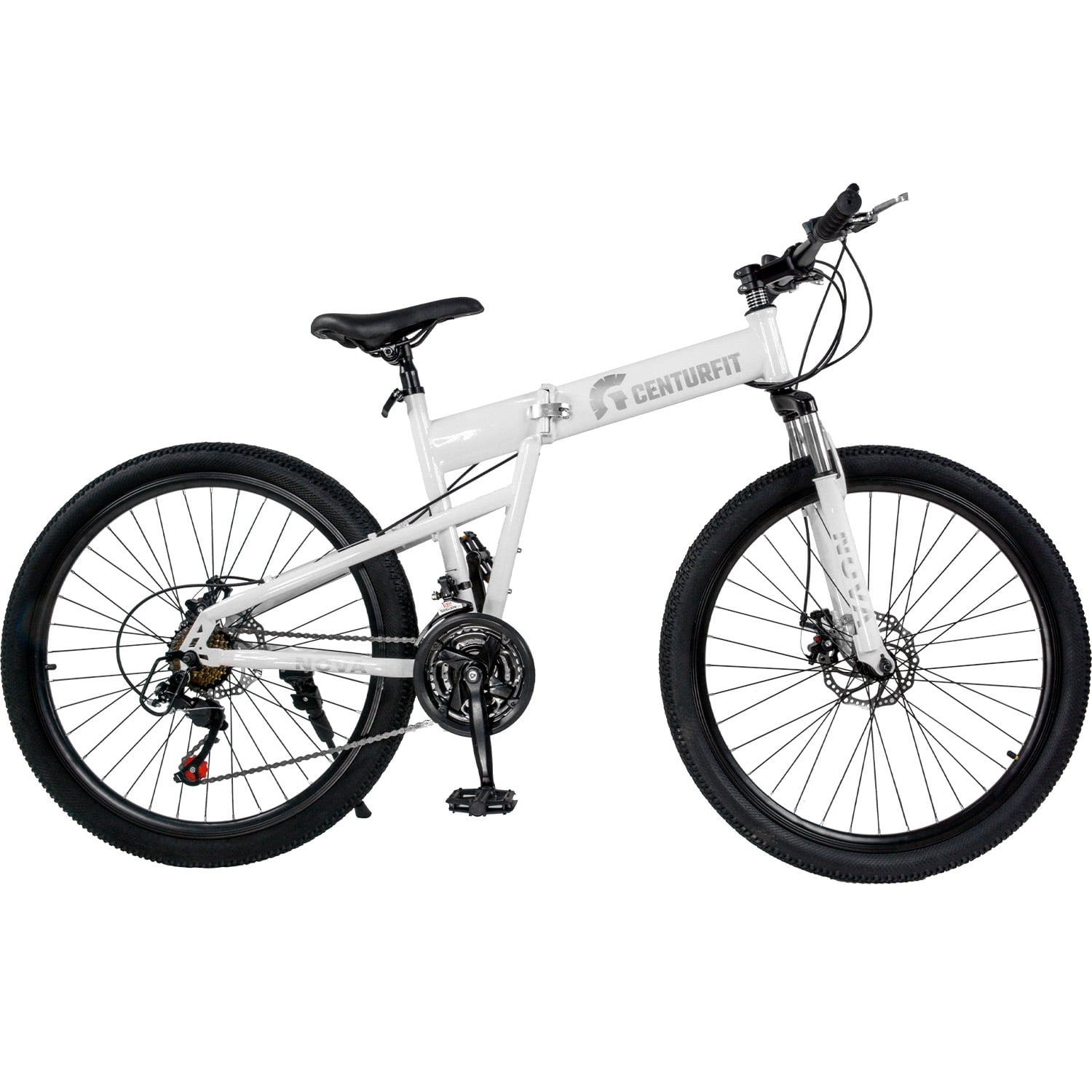 Bicicleta Plegable De Montaña Centurfit R26 21 Vel Freno De Disco