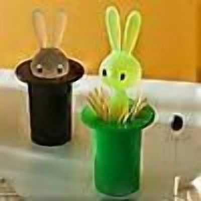Toothpick Storage Box Large Capacity Dustproof Self-picking Rabbit Toothpick Holder For Home fast