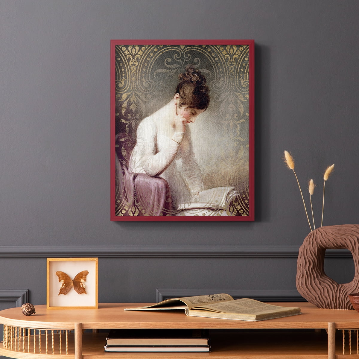 An Interesting Story in Paper Solid Wood 11 x 14 Framed Print