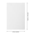 thumbnail image 2 of HIAKDOFT 20Pcs Double-Sided Non-Stick Release Paper for DIY Enthusiasts and Artists 11.67X8.25X0.04In, 2 of 7