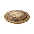 thumbnail image 4 of Unique Loom Outdoor Traditional Collection Area Rug - Royal (10'  Round Black Gold Brown/Red), 4 of 9