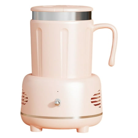 

Boc 1 Set 330ML Cooler Cup Cold Tolerance Double Exhaust Air Dust-proof Cover Thermal Insulation Food Grade Cooling Mug Dorm Supply