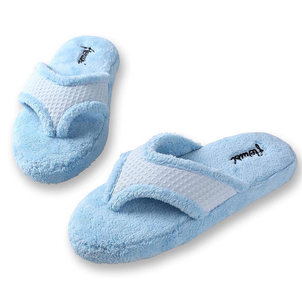 Aerusi Women's Relax Waffle Spa Slipper