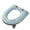 Blue, variant on Clearance! Tunhigl Zipper Model Toilet Seat Household Embroidery Sitting Washer Toilet Seat Cover Cute Washer Four Seasons Universal Toilet Seat