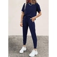 thumbnail image 2 of Conjunto Deportivo PRETTYGARDEN de Dos Piezas para Mujer Azul Marino Talla M, 2 of 6