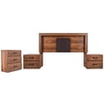 thumbnail image 1 of Recamara KS 4 Piezas Santana Sin Espejo Nogal - Kessa Muebles, 1 of 5