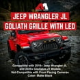 thumbnail image 3 of AMERICAN MODIFIED Goliath Grille for 2018+ Wrangler JL & 2020+ Gladiator JT, 3 of 13