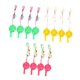 thumbnail image 5 of 12 silbatos brillantes de colores aleatorios LED, juguetes que brillan en la oscuridad para festivales de bares de Halloween, 5 of 9