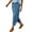 Blue, variant on Hibeli Linen Pants Women Lightweight Drawstring Elastic Waist Cargo Jogger Pants with Pockets