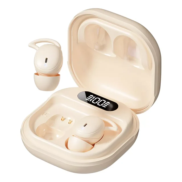 Auriculares Hongge Tws M72 Bluetooth 32h Audifonos Inalambricos In-Ear Blanco Lechoso