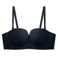 thumbnail image 2 of Fancifize Women's Seamless Wireless Push Up Bras with Support and Lift No Underwire Bralettes Strapless Everyday Bra, 2 of 9