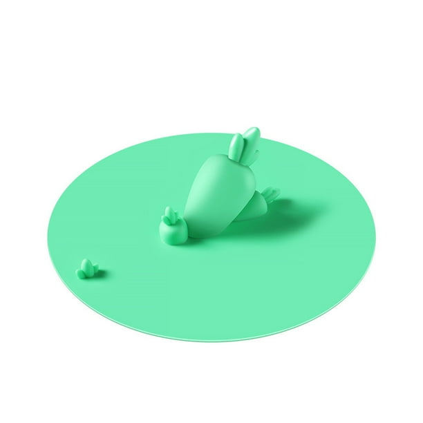 Billuyoard Cubierta de drenaje de suelo para baño, cocina, fregadero, tapón de agua, alcantarillado, antiobstrucción, antiolor, tina de lavado, Juegos de accesorios de baño Verde