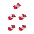 thumbnail image 3 of Sandalias de cuerda de cáñamo Jumpingount para mujer plantilla de masaje lona de lino vintage rojo 38, 3 of 6