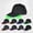 A, variant on Womens Mens Baseball Caps Adjustable Casual Fashion LED Sun Hat Lightweight Breathable UV Protection Trucker Hat for Sunshade Outdoor Hiking