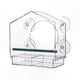 thumbnail image 1 of Clear Window Bird Feeder with Strong Suction Cups and Dual Compartments for Outdoor Use, 1 of 5