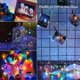 thumbnail image 3 of Guirnalda de luces Joomer, 22 m, 200 LED, multicolor, 24 V, enchufable, 3 of 7