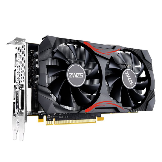 RX 580 Tarjeta gráfica 8Pin GDDR5 8GB Tarjeta de video para juegos para computadora Juego de escritorio
