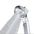 thumbnail image 5 of Cabezal de ducha Boquilla de pulverización de presurización fuerte Ahorro de agua Lluvia Rotación de 360 grados Lavable de mano Afortunado Sencillez, 5 of 5