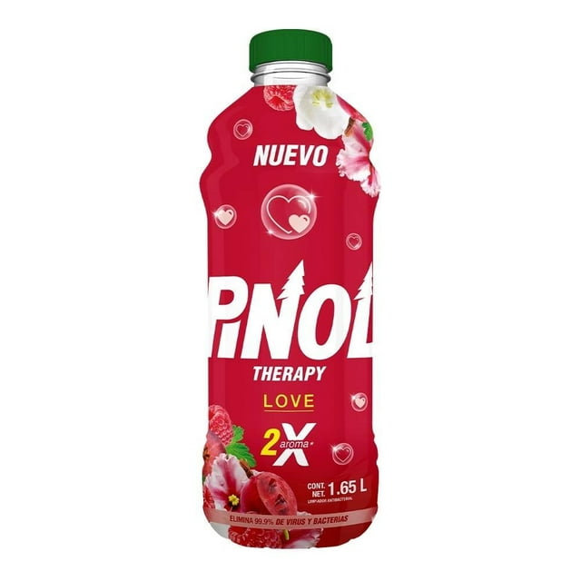 Limpiador Antibacterial Pinol Therapy Love 1.65 lt