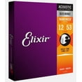 thumbnail image 2 of 6 Sets! Elixir NANOWEB 80/20 Bronze Acoustic — 11052 Light .012-.053, 2 of 4