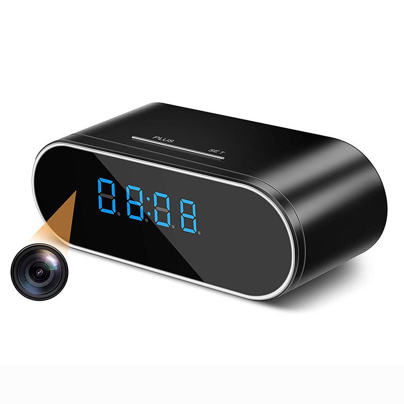 Z10 1080P Mini Table Clock Camera Alarm Setting Mini Camera IR Night