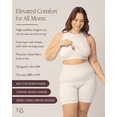 thumbnail image 2 of Kindred Bravely Sublime Maternity Longline Nursing & Maternity Bra for Breastfeeding | Nursing Tank Tops (Oatmeal Heather, 1X), 2 of 6