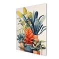 thumbnail image 3 of 12x16 inch Paintings On Canvas Potted Plants Office Decor,Rustic Garden,Cafes,Man Cave,Club,Bathroom Decor Wall Art Posters & Prints,Enchanting Potted Plants Modern Style Decorative Painting, 3 of 6