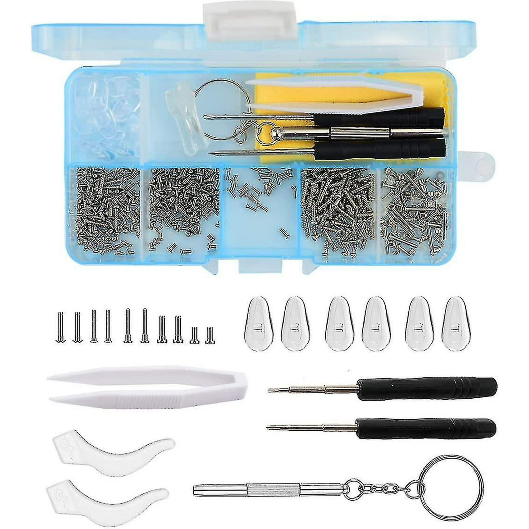Eyeglass Sunglass Glasses Repair Tool Kit, 500 Pcs Spectacle