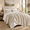 Birch-King/Cal King (108" X 96"), variant on Bright White Full/Queen (92" X 96") Waffle Weave Cotton Bed Blanket