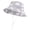 Gray, variant on UPF 50+ Sun Protection Baby Sun Hat Classic Wide Brim Bucket Hat with Strings Soft Cotton Cute Print Summer Hats for Beach Outdoor Play,Blue,1-2Y