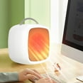 thumbnail image 5 of kjfeif Winter Portable Heater with Handle Convenient M Ini Heater Desktop Home Student Electric Heater Foot Warmer for Winter Bedroom ,Home ,Office and Indoor Use, 5 of 8