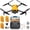 Yellow, variant on Skyrover X1 Bundle Yellow Drone with Camera 4K/60fps & 8K Photo, 3 Batteries (96-Min Flight), Under 249g (No FAA Reg), 360° Obstacle Avoidance, 50,000ft Long Range Quadcopter for Adults