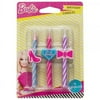 Barbie Birthday Cake Candles - 6 pcs