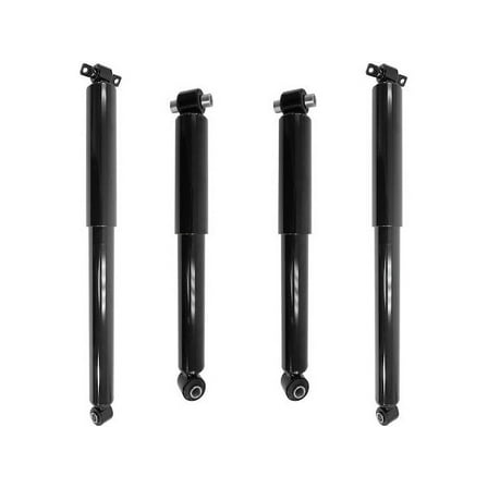 Front and Rear Shock Absorber Kit - Compatible with 1988 - 2000 Chevy K2500 4WD 1989 1990 1991 1992 1993 1994 1995 1996 1997 1998 1999
