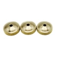 thumbnail image 1 of Milaget 3 Pieces Alto and Tenor Horn Valve Caps Long Term Use Brass Instrument Parts Bottom Caps, 1 of 9