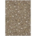 thumbnail image 2 of Addison Rugs Chantille Indoor/Outdoor Transitional Geometric Brown Machine Washable Rectangle Rug, 9' x 12', 2 of 8