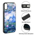 thumbnail image 2 of WIRESTER Shockproof Soft Rubber Cover Case for Apple iPhone XR 6.1", Claude Monet Water Lilies, 2 of 5